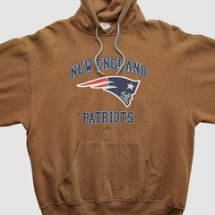 New England Patriots Jerzees 2000s Hooded Sweatshirt Clay Vintage - Fanatics