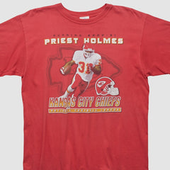 Priest Holmes NFL 2000s T-shirt Red Vintage - Fanatics