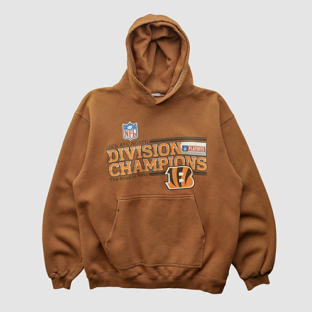 Cincinnati Bengals 2005 Hooded Pullover Sweatshirt Clay Vintage - Fanatics