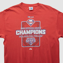 Philadelphia Phillies Majestic 2009 T-shirt Near Me