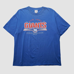 New York Giants NFL 2000s T-shirt Blue Vintage - Fanatics