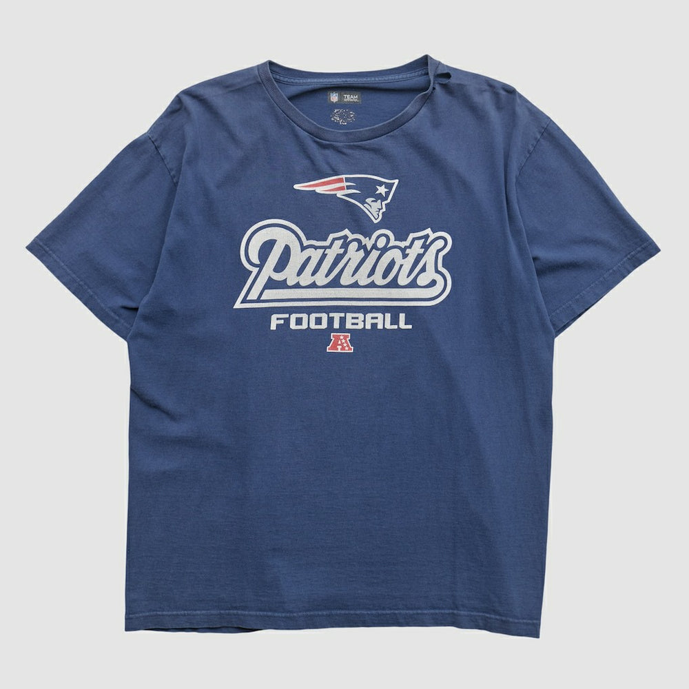 New England Patriots NFL 2010s T-shirt Navy Vintage - Fanatics