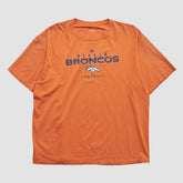 Denver Broncos NFL 2000s T-shirt Orange Vintage - Fanatics