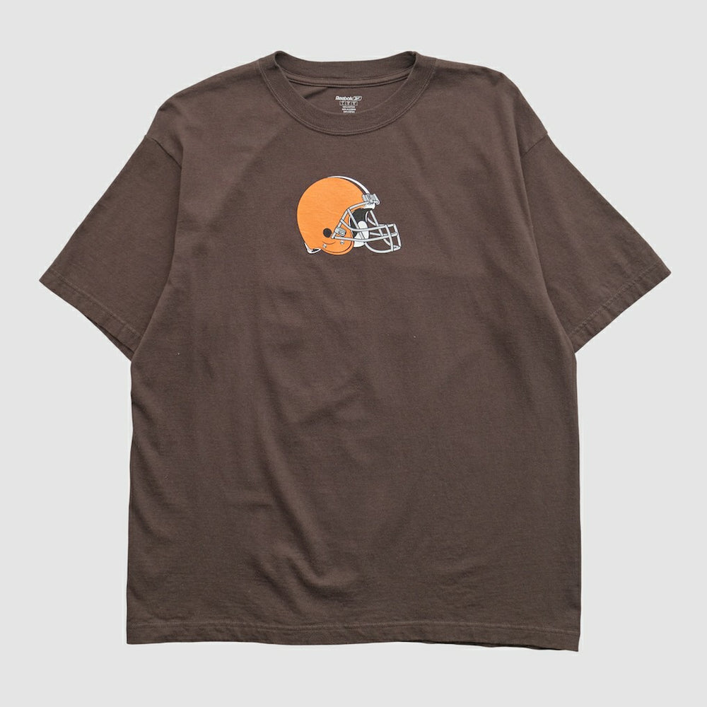 Cleveland Browns Reebok 2000s T-shirt Brown Vintage - Fanatics