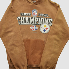 Super Bowl XL Reebok 2006 Hooded Pullover Sweatshirt Clay Vintage - Fanatics