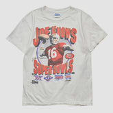 San Francisco 49ers Hanes 90s T-shirt White Vintage - Fanatics