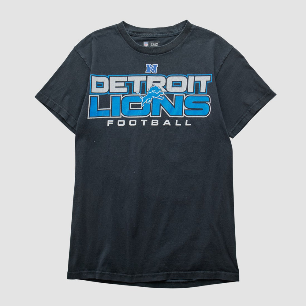Detroit Lions NFL 2010s T-shirt Black Vintage - Fanatics