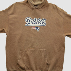 New England Patriots NFL 2000s Hooded Pullover Sweatshirt Clay Vintage - Fanatics