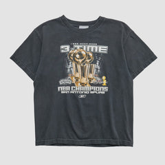 Vintage - San Antonio Spurs Reebok 2005 T-shirt - Black Vintage