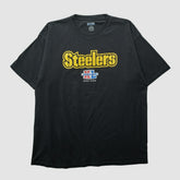 Pittsburgh Steelers Reebok 2006 T-shirt Black Vintage - Fanatics