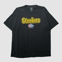 Pittsburgh Steelers Reebok 2006 T-shirt Black Vintage - Fanatics