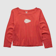 Kansas City Chiefs NFL 2000s Long Sleeve T-shirt Red Vintage - Fanatics