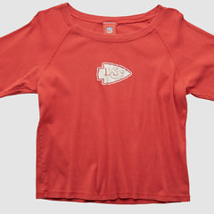 Kansas City Chiefs NFL 2000s Long Sleeve T-shirt Red Vintage - Fanatics