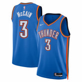 Nike - Jared McCain Oklahoma City Thunder Unisex Swingman Jersey - Icon Edition - Blue
