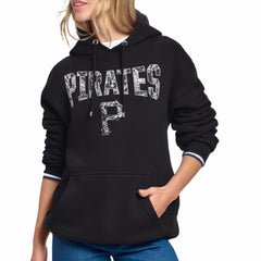 Pittsburgh Pirates Starter Women's Lace Team Lockup Fleece Hoodie for sale