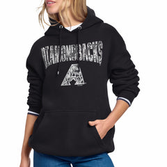 Arizona Diamondbacks Starter Women's Lace Team Lockup Fleece Hoodie Sale