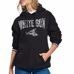 Chicago White Sox Starter Women's Lace Team Lockup Fleece Hoodie Sale