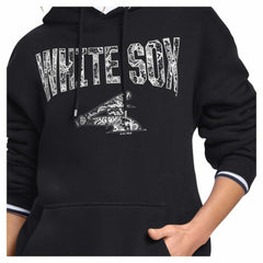 Chicago White Sox Starter Women's Lace Team Lockup Fleece Hoodie Sale