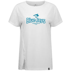 Toronto Blue Jays Levelwear Women's Blue Haven Influx Cornerstone T-Shirt Clearance