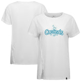 St. Louis Cardinals Levelwear Women's Blue Haven Influx Cornerstone T-Shirt Lifestyle