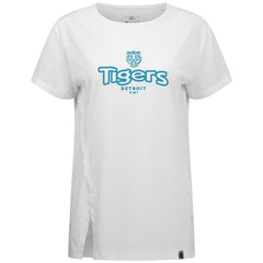 Detroit Tigers Levelwear Women's Blue Haven Influx Cornerstone T-Shirt for sale