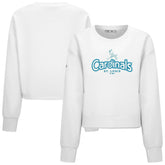 St. Louis Cardinals Levelwear Women's Judd Cornerstone Cropped Sweatshirt On Sale