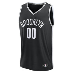Fanatics - Brooklyn Nets Fast Break Custom Jersey - Icon Edition - Black