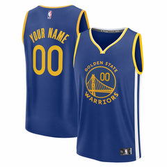 Fanatics - Golden State Warriors Fast Break Custom Jersey - Icon Editi- Royal