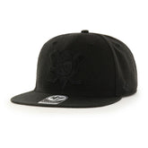 Anaheim Ducks - '47 No Shot Captain Snapback Hat Black