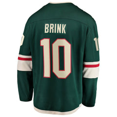 Bobby Brink Minnesota Wild - Fanatics Home Breakaway Jersey Green
