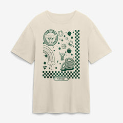 NBA - Chicago Bulls St. Patrick's Day City Charms T-Shirt - Cream