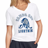 Tampa Bay Lightning - Starter Women's Tough Puck T-Shirt White