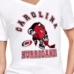 Carolina Hurricanes - Starter Women's Tough Puck T-Shirt White