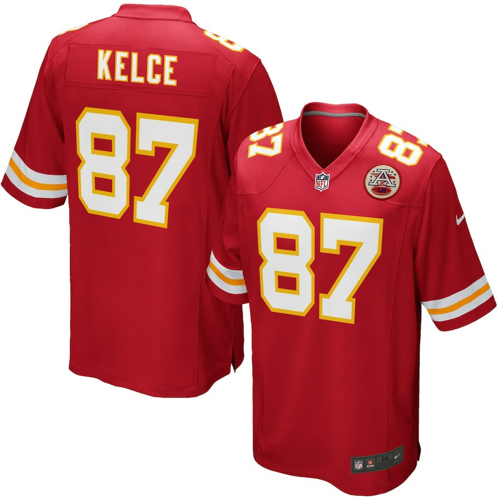 Travis Kelce Kansas City Chiefs Youth Game Jersey Red - Nike