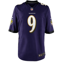 Justin Tucker Baltimore Ravens Youth Game Jersey Purple - Nike
