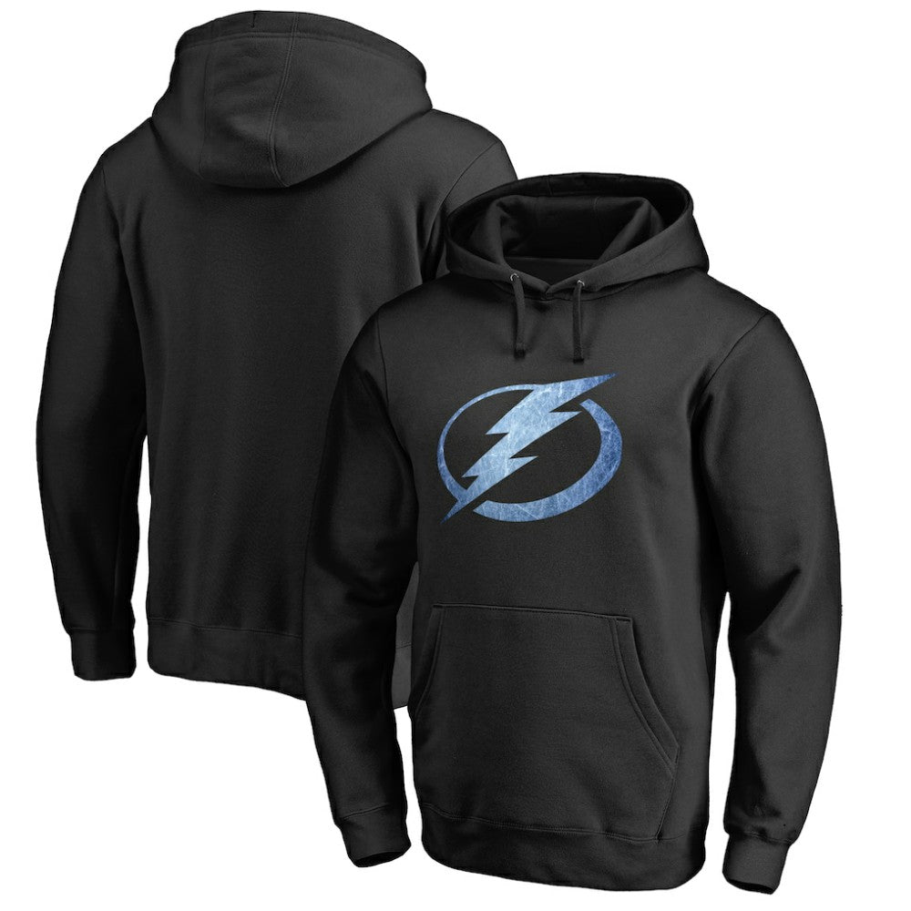 Tampa Bay Lightning - Rinkside Pond Hockey Pullover Hoodie Black