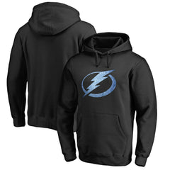 Tampa Bay Lightning - Rinkside Pond Hockey Pullover Hoodie Black