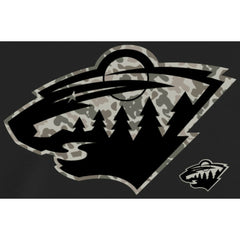 Minnesota Wild - Rink Warrior Pullover Hoodie Black