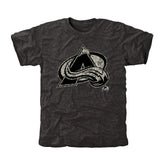 Men's Colorado Avalanche - Black Rink Warrior Tri-Blend T-Shirt