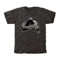 Men's Colorado Avalanche - Black Rink Warrior Tri-Blend T-Shirt