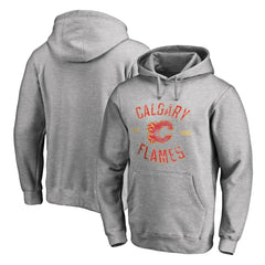 Calgary Flames - Heritage Pullover Hoodie Ash