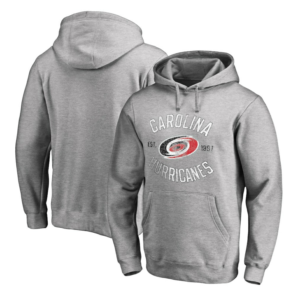 Carolina Hurricanes - Heritage Pullover Hoodie Ash