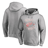Detroit Red Wings - Heritage Pullover Hoodie Ash