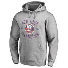 New York Islanders - Heritage Pullover Hoodie Ash