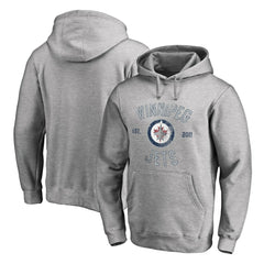 Winnipeg Jets - Heritage Pullover Hoodie Ash