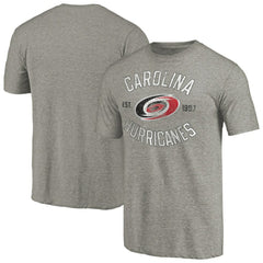 Carolina Hurricanes - Heritage Tri-Blend T-Shirt Ash