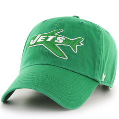 New York Jets '47 Historic Clean Up Adjustable Hat Kelly Green - 47 brand