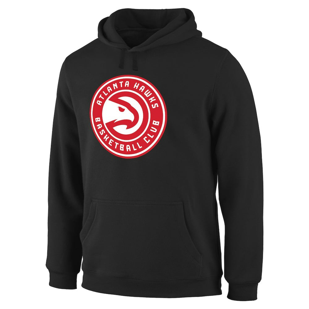 NBA - Atlanta Hawks Primary Logo Pullover Hoodie - Black