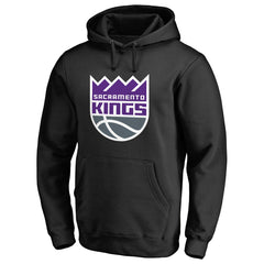 NBA - Sacramento Kings Primary Logo Pullover Hoodie - Black