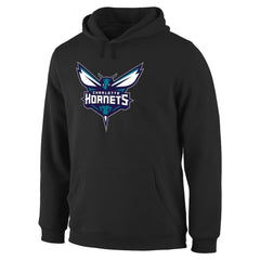 NBA - Charlotte Hornets Primary Logo Pullover Hoodie - Black
